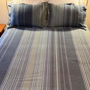 Pinzon Queen Flannel Duvet set